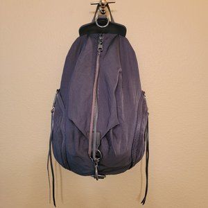 Rebecca Minkoff Gray Nylon Julian Backpack